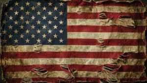 Tattered Flag Grunge