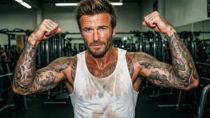 Tattoo Display in Gym