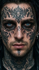 Tattooed Face