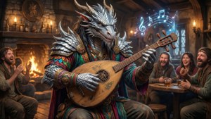 Tavern Bard Dragonborn