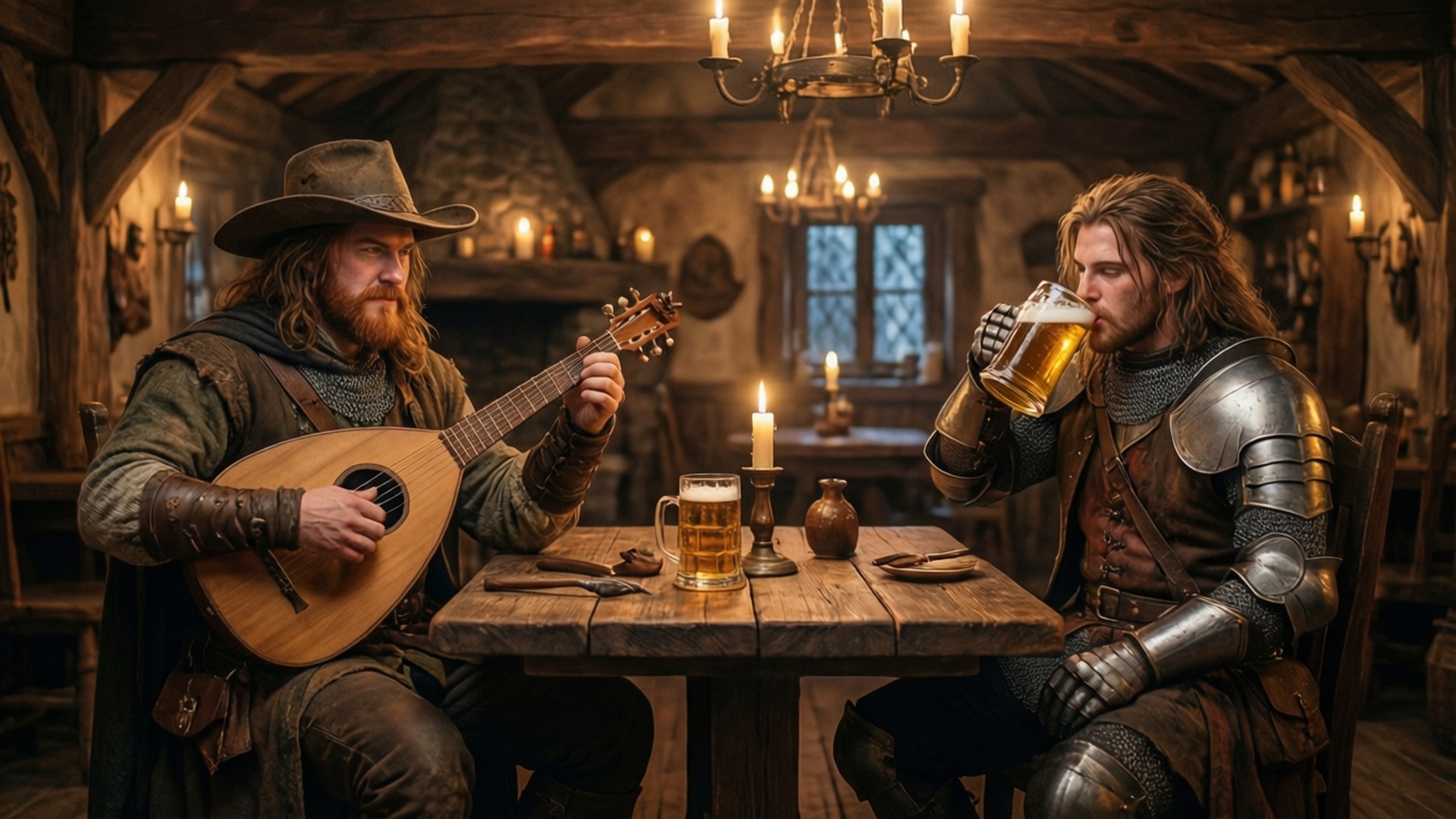 Tavern Tales and Tunes by Wallpapers.art Studio
