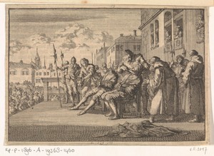 Te Madrid worden de hoofden van Don Pedro de Silva en Don Carlo di Padiglia afgesneden, 1648