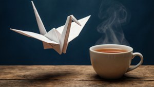 Tea and Crane