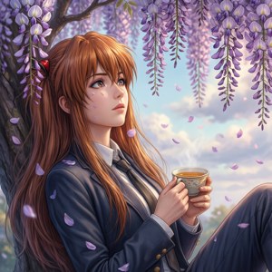 Tea and Wisteria