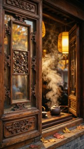 Tea House Window Detail