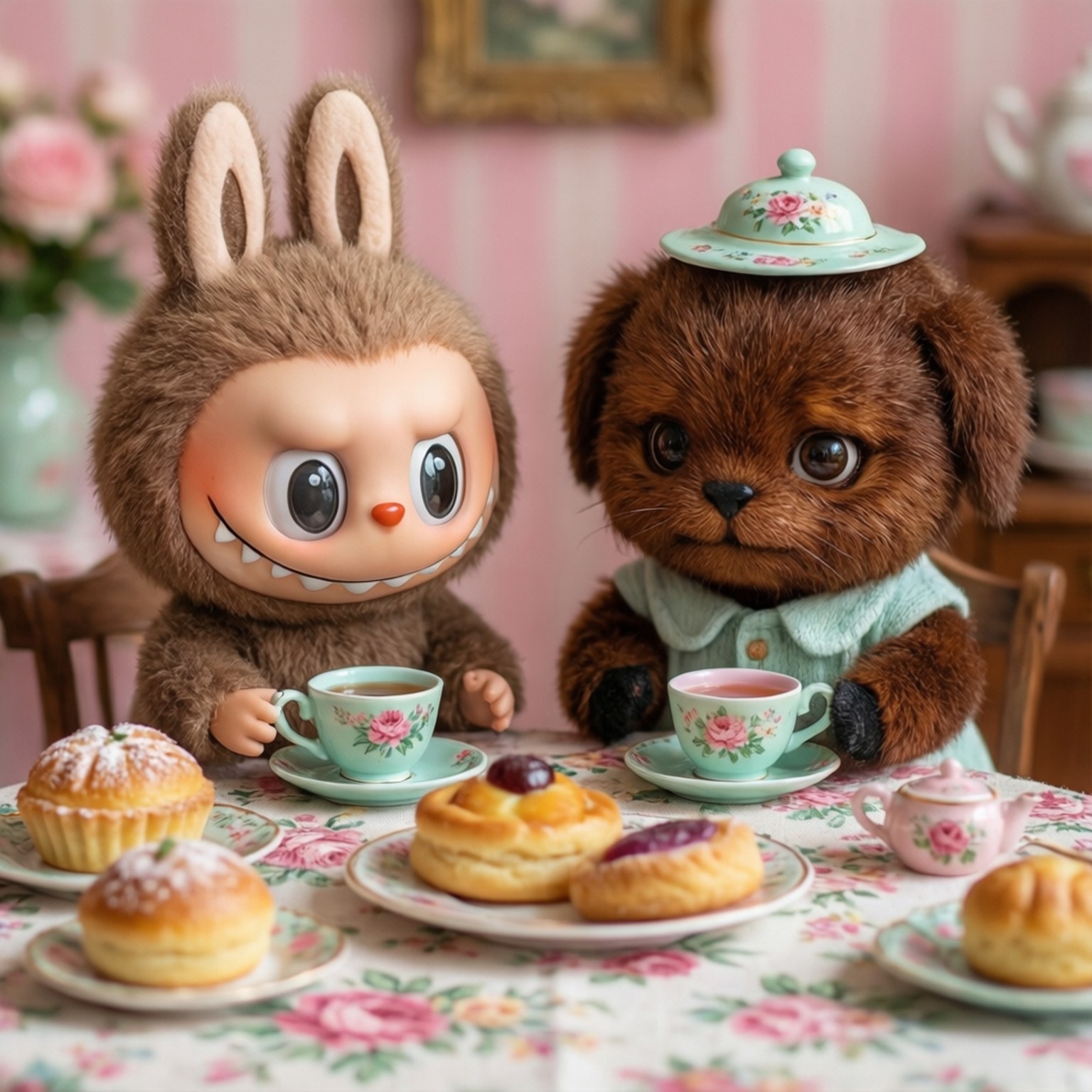 Tea Party by Wallpapers.art Studio