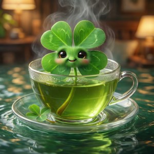 Tea Time Shamrock