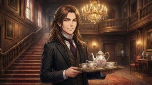 Tea Tray Smile