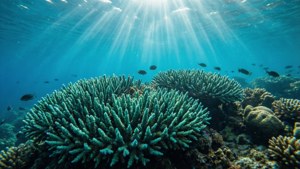 Teal Coral Depths