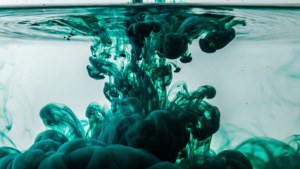 Teal Ink Water