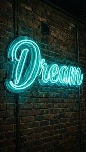 Teal Neon Dream