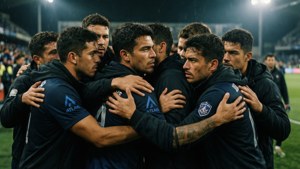 Team Huddle Before Match
