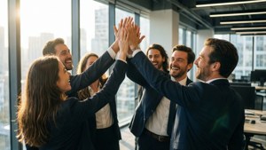 Team Sales High-Five