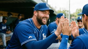 Teammate Laughter