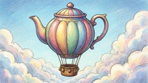 Teapot Balloon Doodle