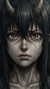Tearful Portrait