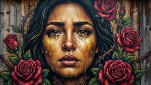 Tears of Gold Mural