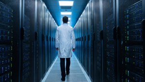 Technician in Server Row