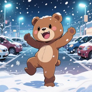 Teddie's Snow Dance