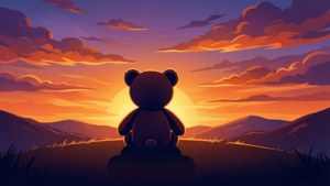 Teddy Bear Sunset
