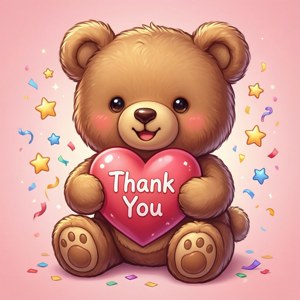 Teddy Bear Thanks