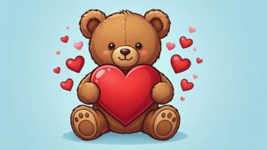Teddy Bear with Heart