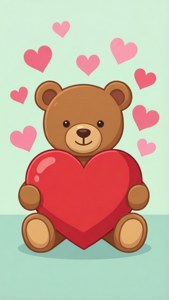 Teddy Bear with Heart