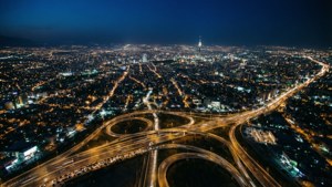 Tehran Night Lights
