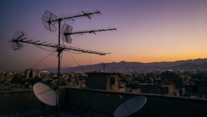 Tehran Rooftop Twilight