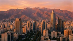 Tehran Sunset Panorama