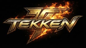 Tekken 7 Logo Flames