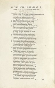 Tekstblad uit Fasti magistratuum et triumphorvum Romanorum, 1566