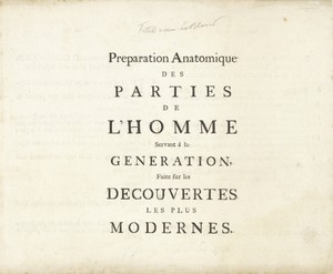 Tekstblad uit William Cockburn's "The symptoms, nature, cause, and cure of a gonorrhoea", ca. 1725