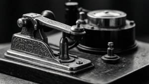 Telegraph Key Close-Up