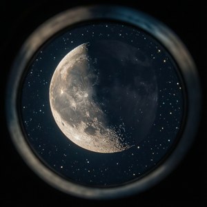 Telescope Moon View