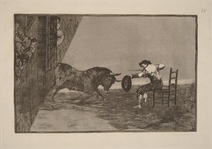 Temeridad de martincho en la plaza de Zaragoza (The Daring of Martincho in the Ring a t Saragossa)