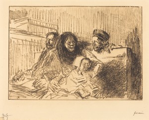 Témoins à l'audience (2e planche) (Evidence at the Hearing) (second plate)