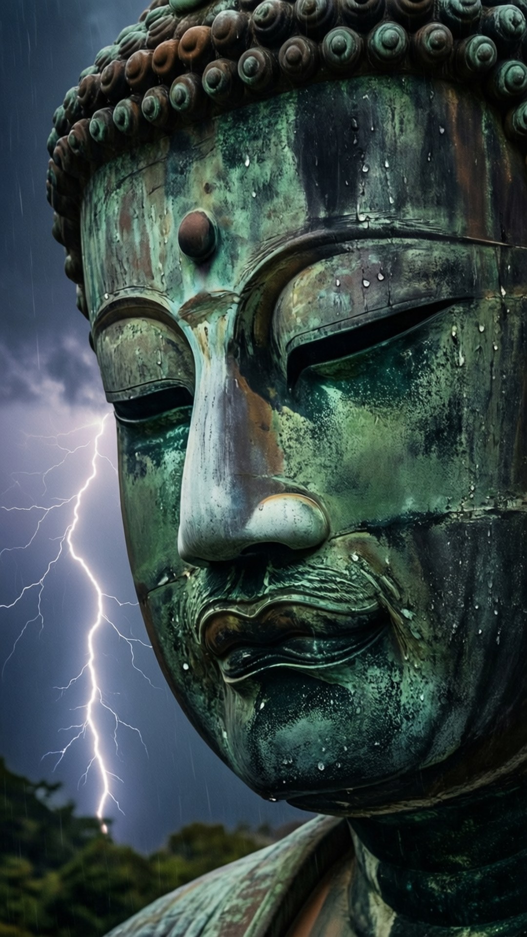 Tempest Buddha by Wallpapers.art Studio