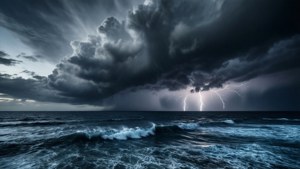 Tempest Over Sea