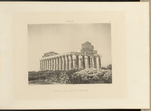 Temple de Cérès à Pestum