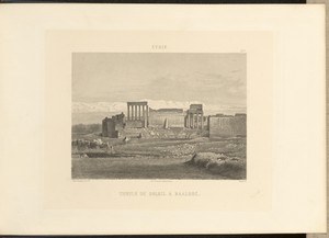 Temple du Soleil à Baalbec