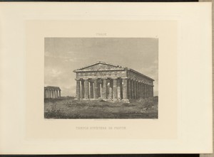 Temple Hypéthre de Pestum