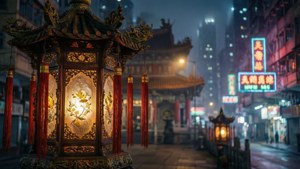 Temple Lantern Glow