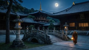 Temple Moonlight Serenity