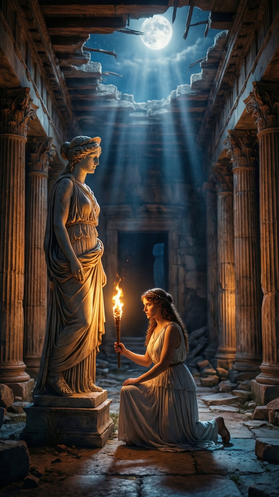 Temple of the Huntress by Wallpapers.art Studio
