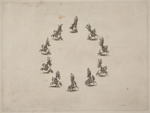 Ten Cavaliers in a Circle