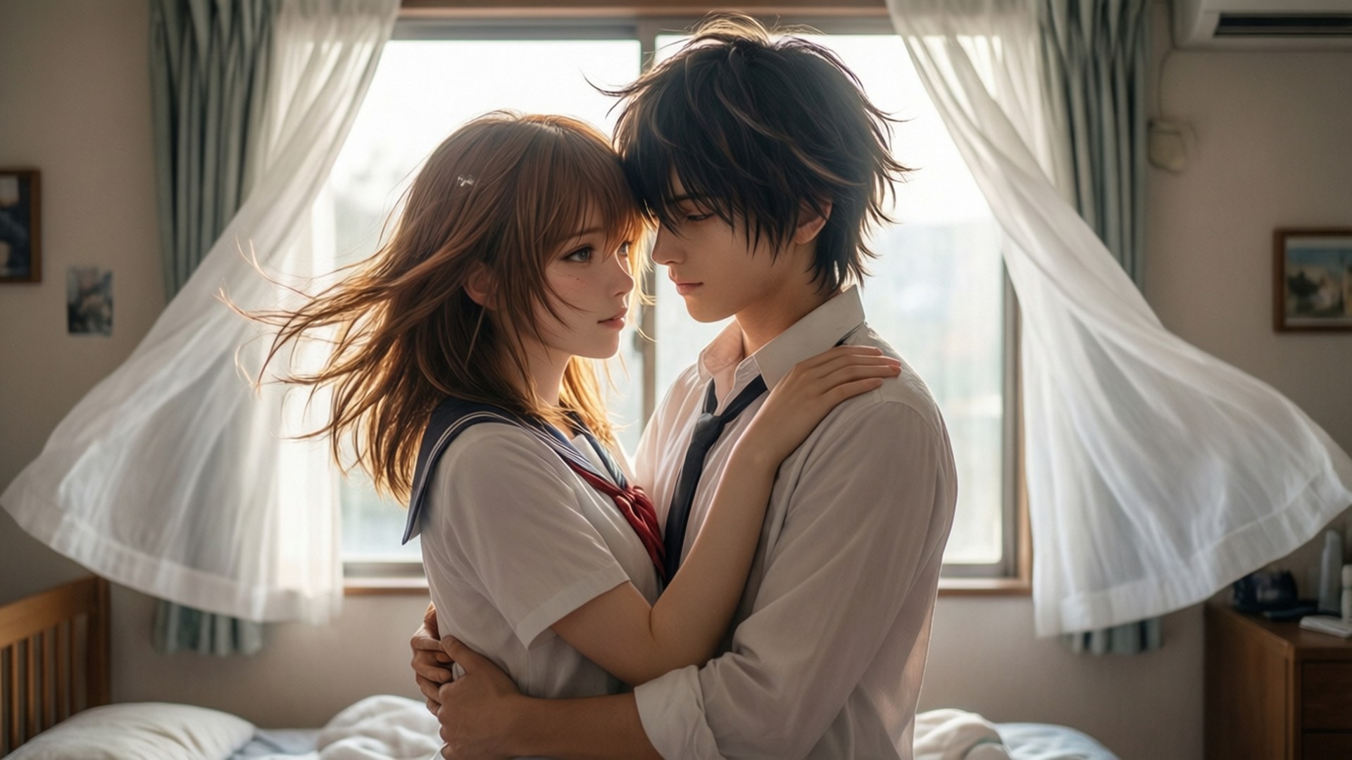 Tender Embrace by Wallpapers.art Studio