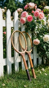 Tennis Court Charm