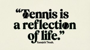 Tennis Life Quote
