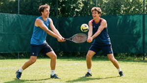 Tennis Match Laughter